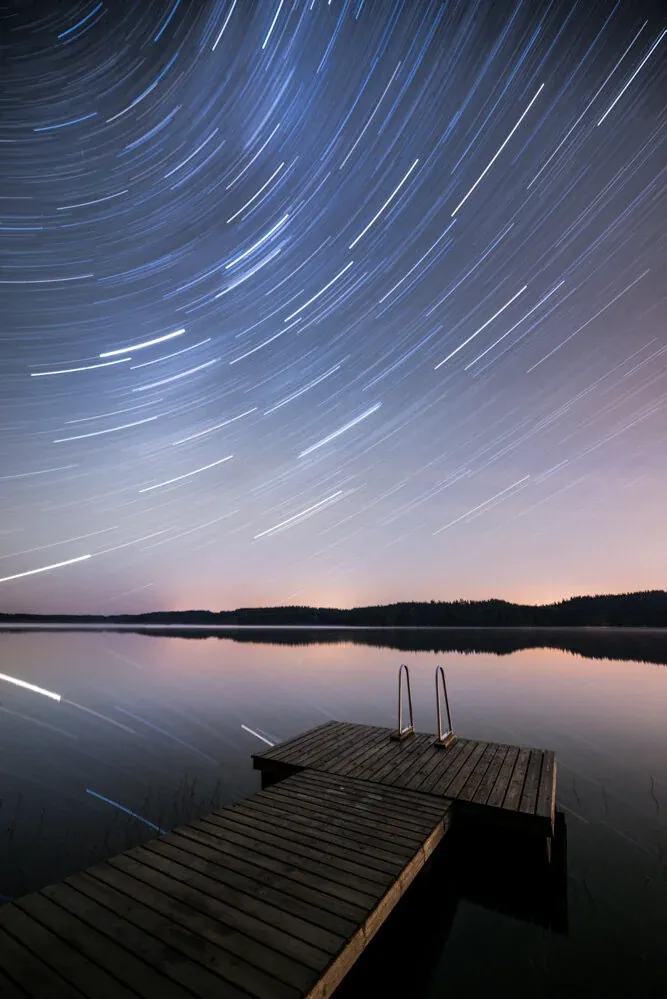 Mikko Lagerstedt - Star Trail Reflection