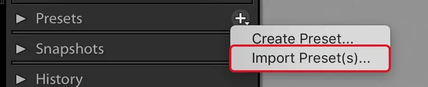 How To Install Lightroom Presets: Lightroom CC and CC Classic