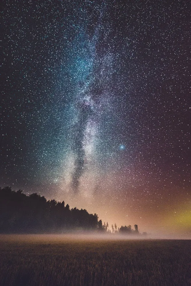 Fog & Stars - Nikon D810 & Nikkor 14–24 mm f/2.8 G ED - ISO 6400, 30 sec. f/2.8 @ 14 mm