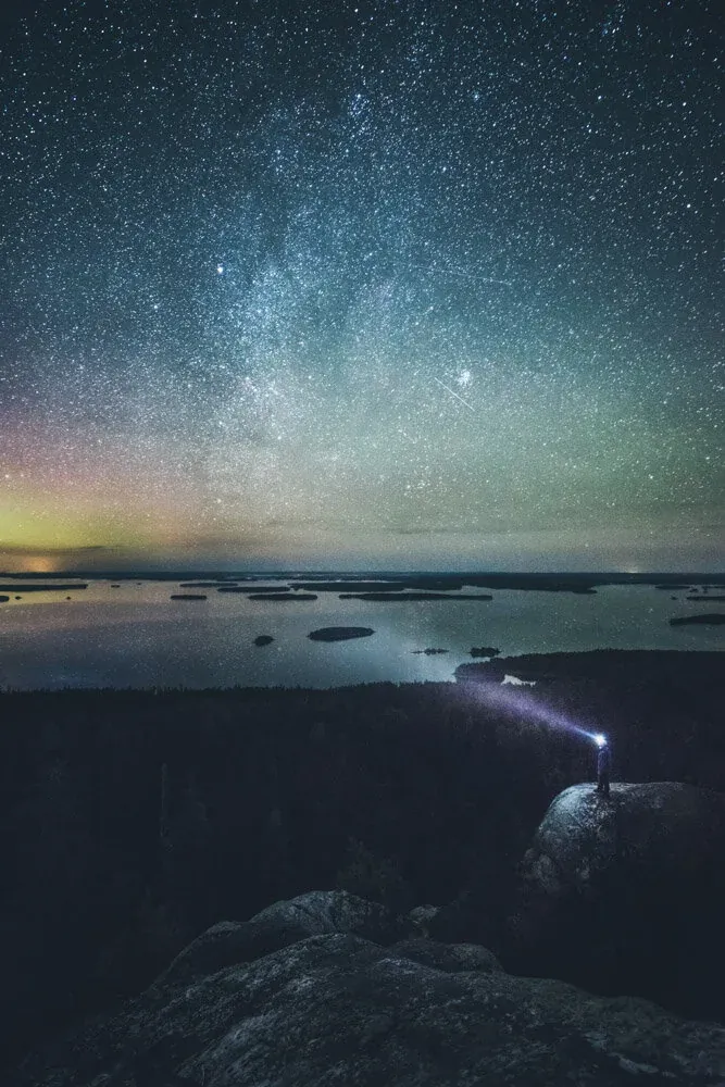 Koli at Night - Nikon D810 & Nikkor 14–24 mm f/2.8 - ISO 8000, 15 mm, f/2.8, 30 sec.