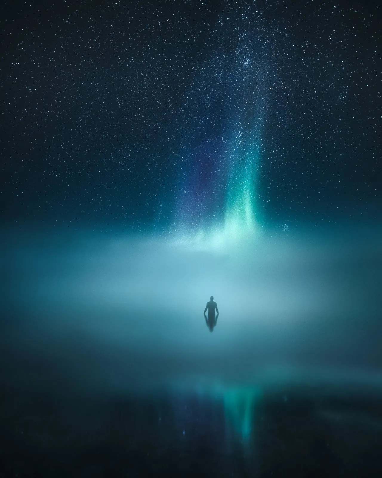 Arise, a landscape photograph centered on solitude from the Alone collection by Mikko Lagerstedt.