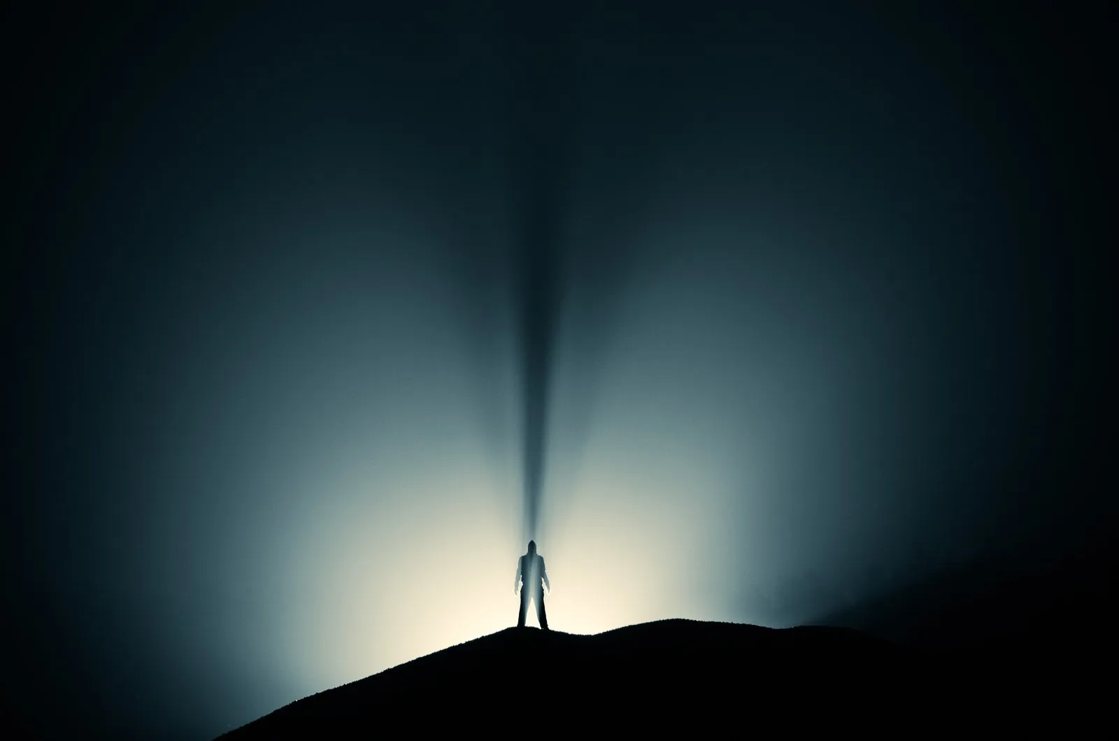 Stranger, a landscape photograph centered on solitude from the Alone collection by Mikko Lagerstedt.