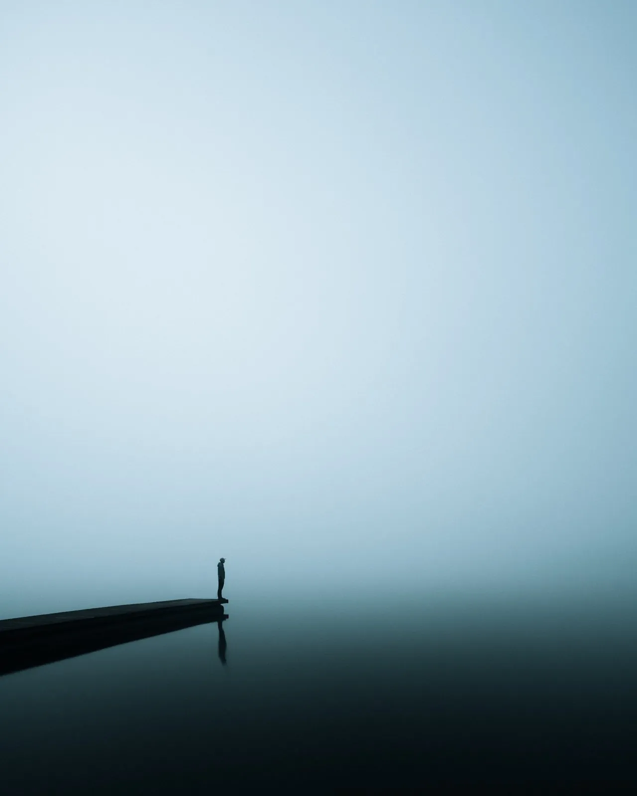 Searching, an atmospheric landscape photograph from the Recent collection by Mikko Lagerstedt.