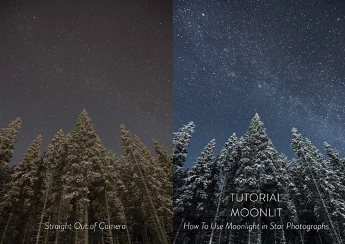 Star Photography Masterclass -sivu yötaivaan editointiesimerkeillä