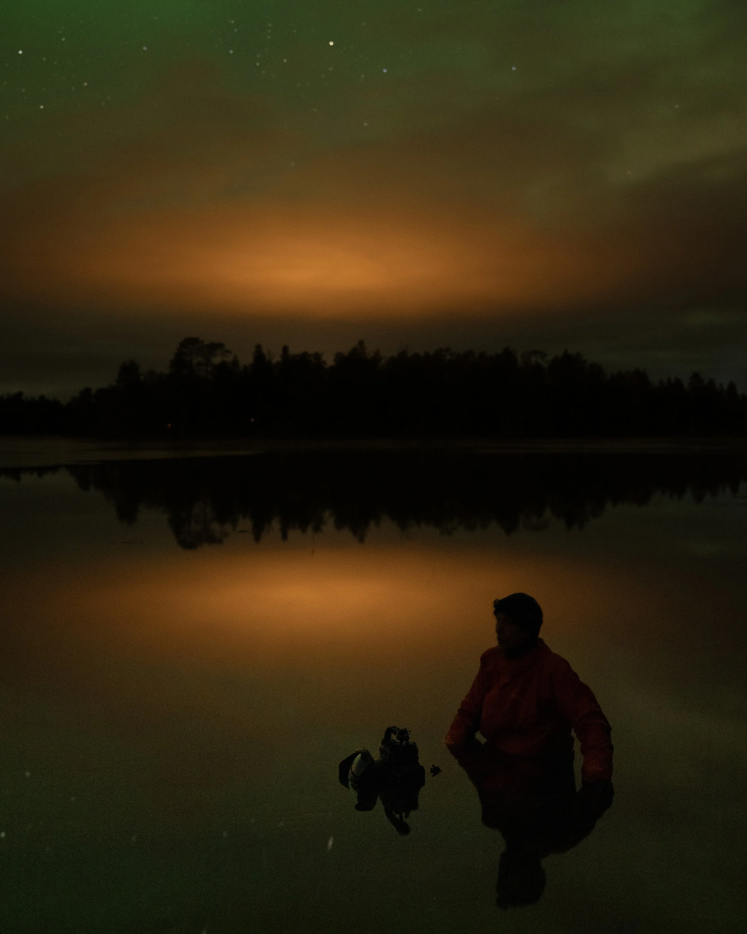 Standing in Water